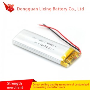 SANYO SANYO 602060 puro cobalto batería de litio 3.7v 700mAh walkie talkie cámara batería recargable personalización